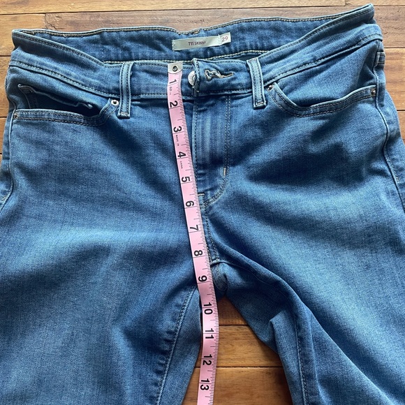 Levi’s 711 Skinny Jeans Size 29 - Picture 6 of 8